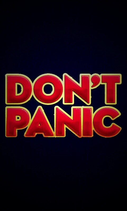 Не паникуй обои