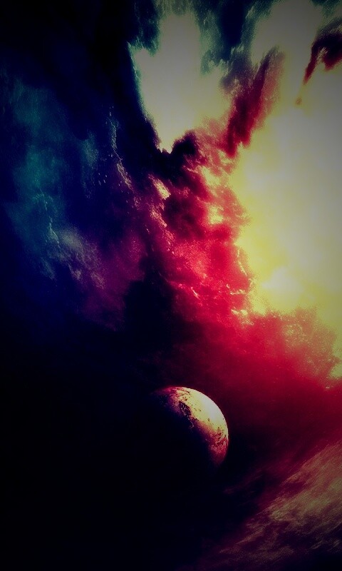 Космический вихрь обои