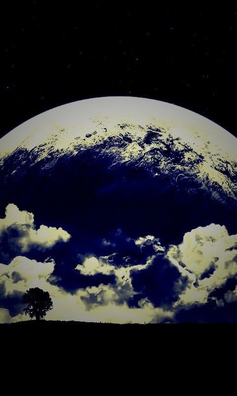 Наедине с вселенной обои