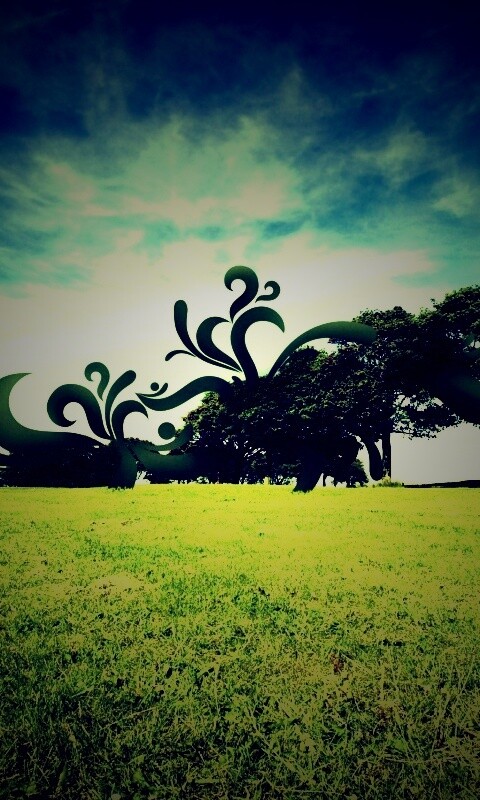 На равнине обои