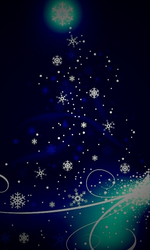 Волшебная елка обои