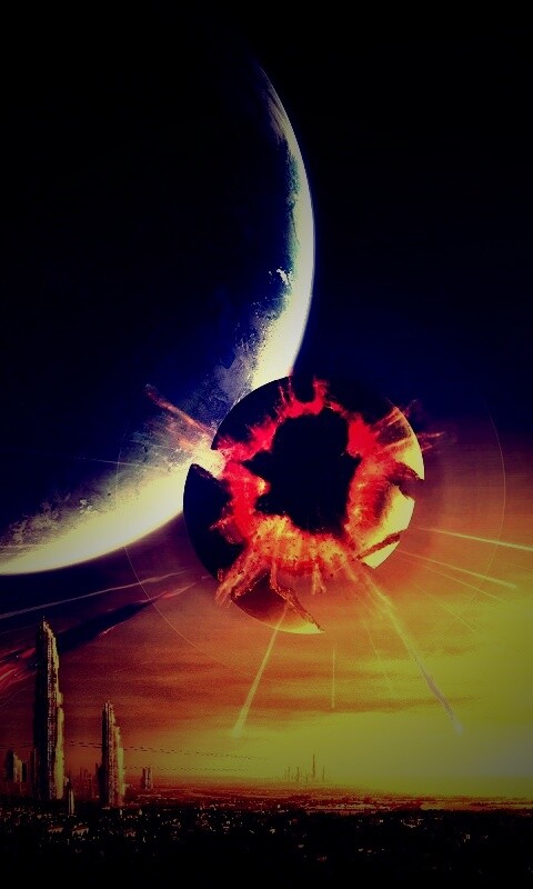 Катастрофа планетарного масштаба обои