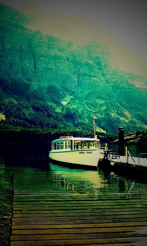 Пароходик обои