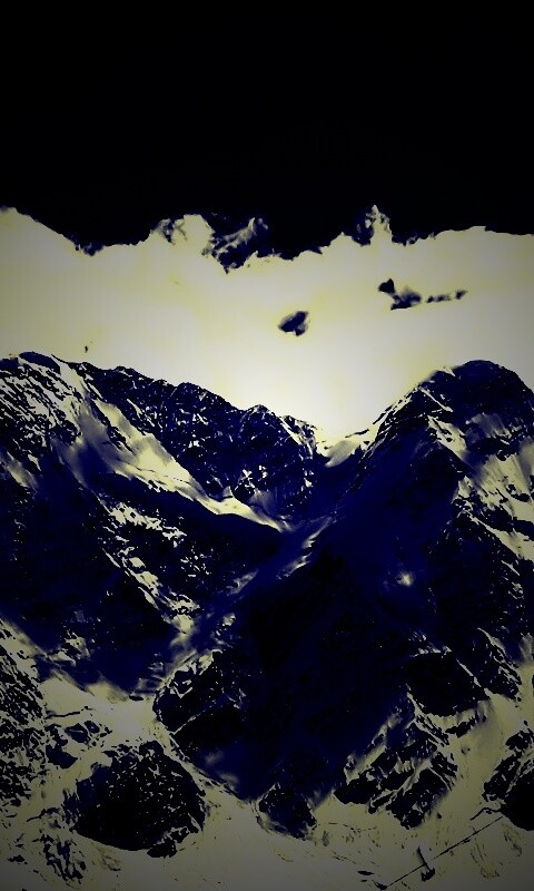 Снежные горы обои