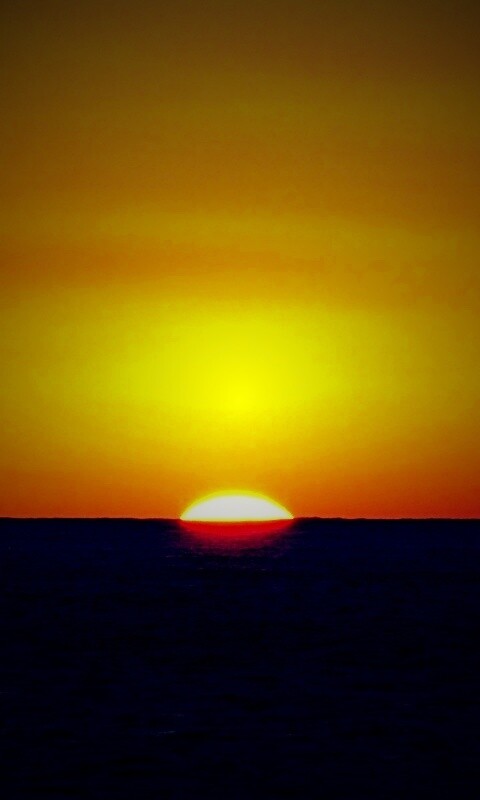 Идеальный закат обои