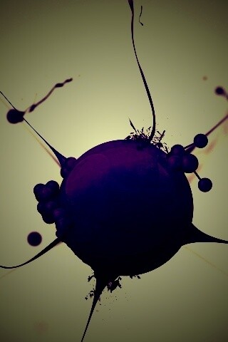 Клякса обои