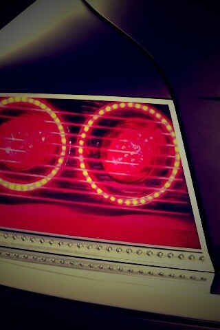 Горящие задние фары обои