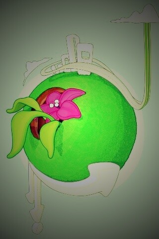 Зелёная планета обои