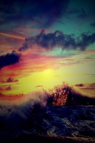 Бушующее море обои