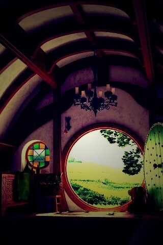 Дом хоббитов обои