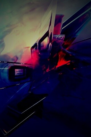 Технологичная абстракция обои