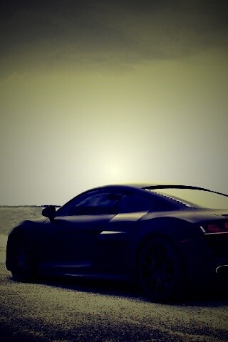 Черный ауди ТТ обои