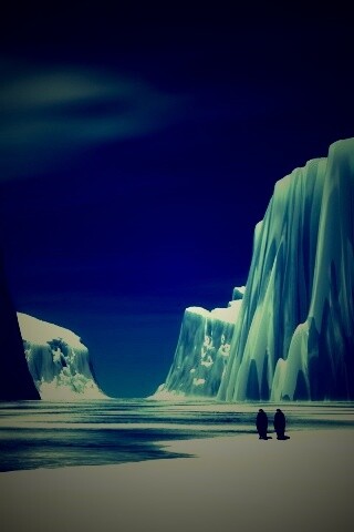 Ледяные горы обои