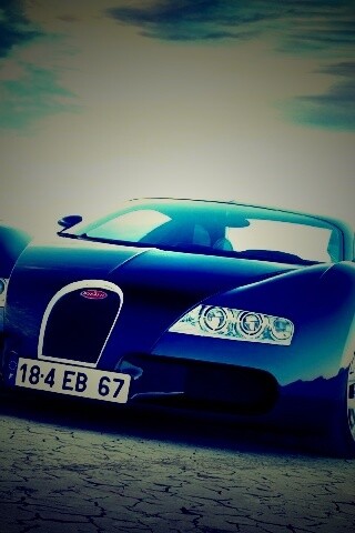 Бугатти в пустыне обои