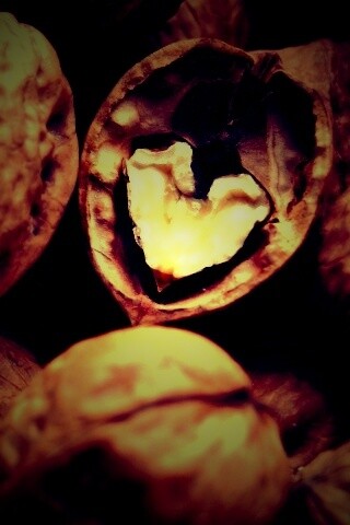 Расколотый орех обои