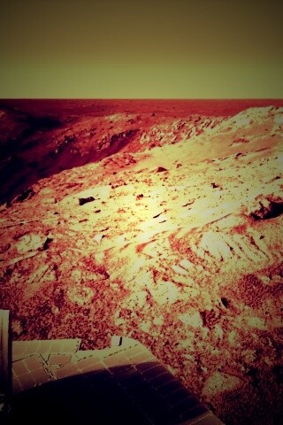 Снимок с марсохода обои