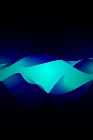 Синии волны обои