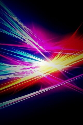 Разноцветные лучи обои
