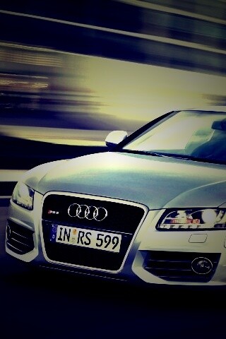 Ауди на скорости обои