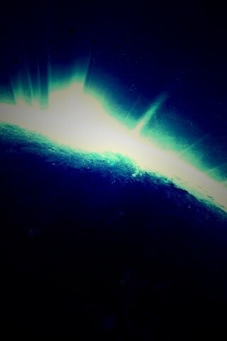 Восход над планетой обои