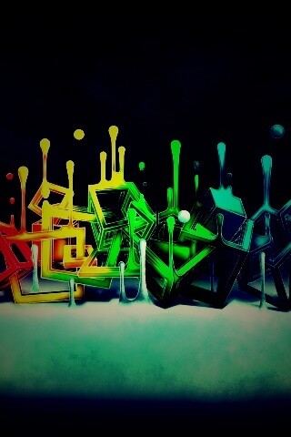 Цветные переплетающиеся кубы обои