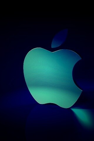 3D логотип Apple обои