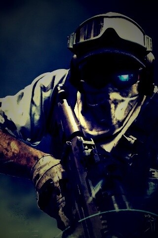 Боец в маске обои