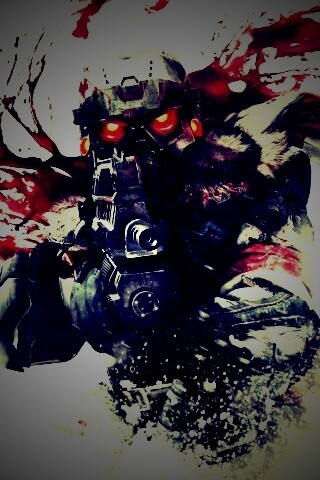 Боец в зимней форме обои