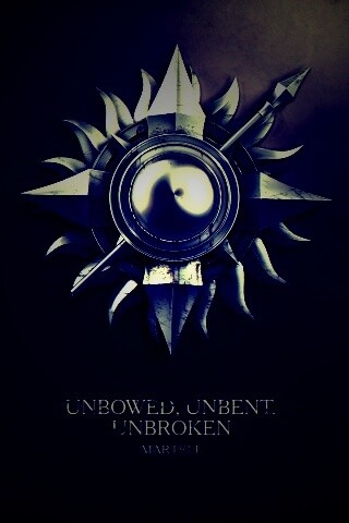 Металлический герб дома Мартелл обои