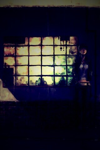 Ожидание под дождем обои