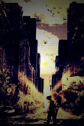 Постапокалиптический мир обои