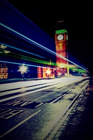 Ночной лондон обои