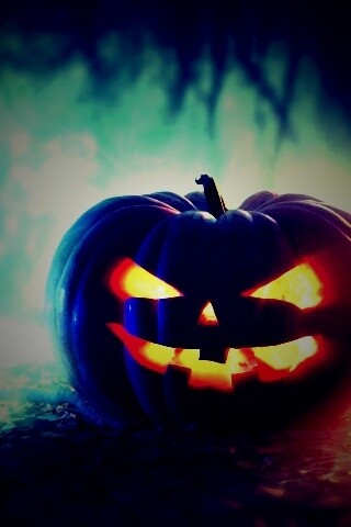 Хэллоуинская тыква обои