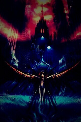 Тёмный ангел обои