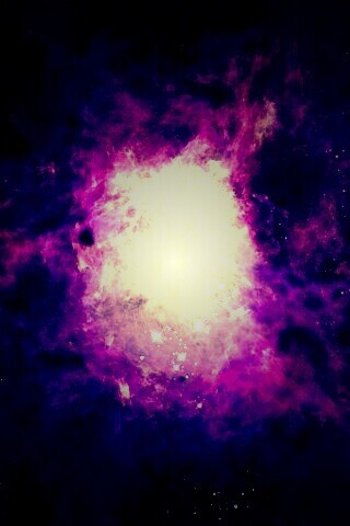 Фиолетовая туманность обои