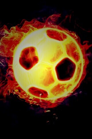 Огненный мяч обои