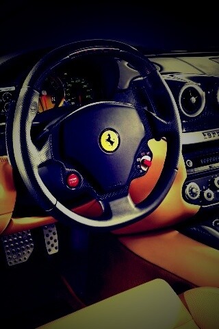 Салон феррари обои