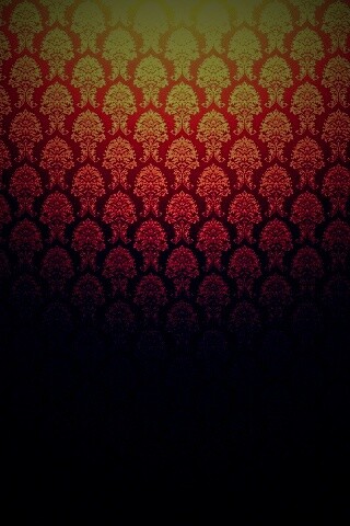 Оранжевые узоры обои