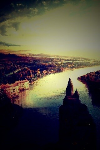 Древний город обои