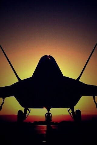 Истребитель F22 обои