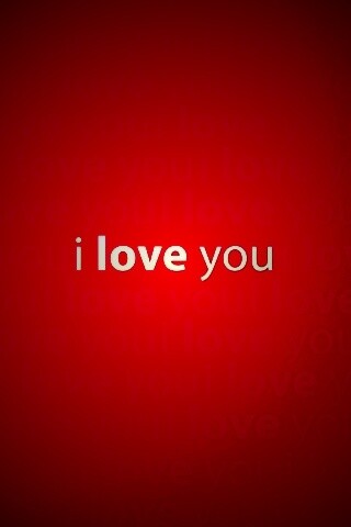 Я люблю тебя обои