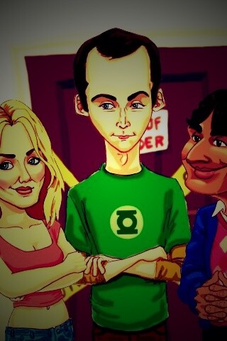 Теория большого взрыва (рисунок) обои