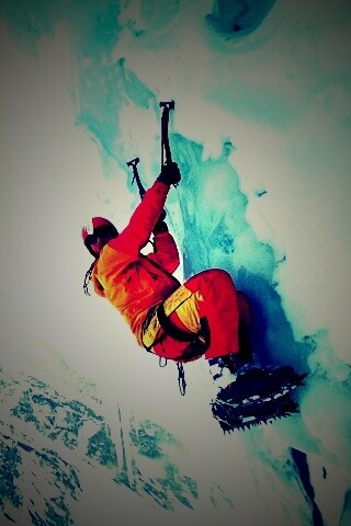 Альпинист обои