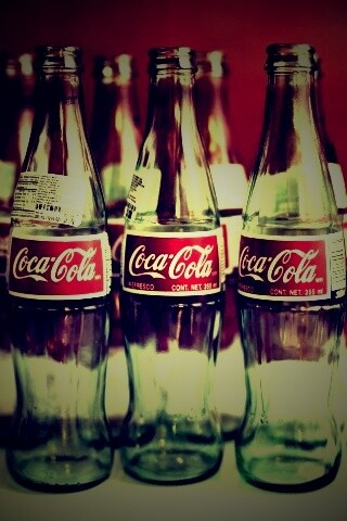 Бутылки Кока Колы обои