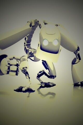 Крадущийся робот обои