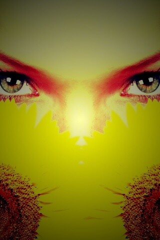 Девушка с желтыми ромашками обои