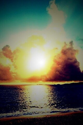 Солнечный пляж обои