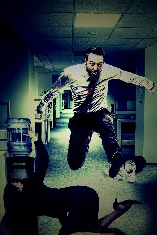 Ещё один день в офисе обои