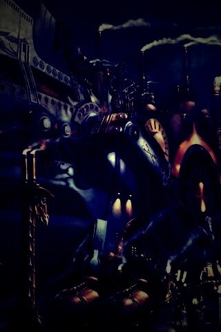 Ноев ковчег в стиле стимпанк обои