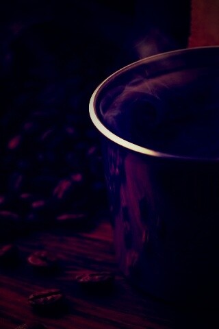 Чашка свежесваренного кофе обои